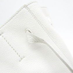 Celine Cabas Phantom Small Women's Leather Tote Bag White