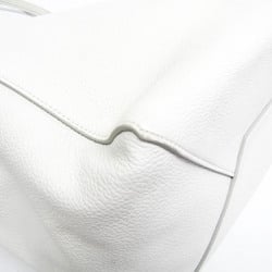 Celine Cabas Phantom Small Women's Leather Tote Bag White