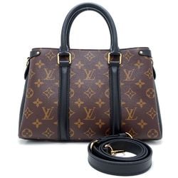 LOUIS VUITTON Louis Vuitton Monogram Soufflot NVBB M44898 2Way Bag Brown 351658