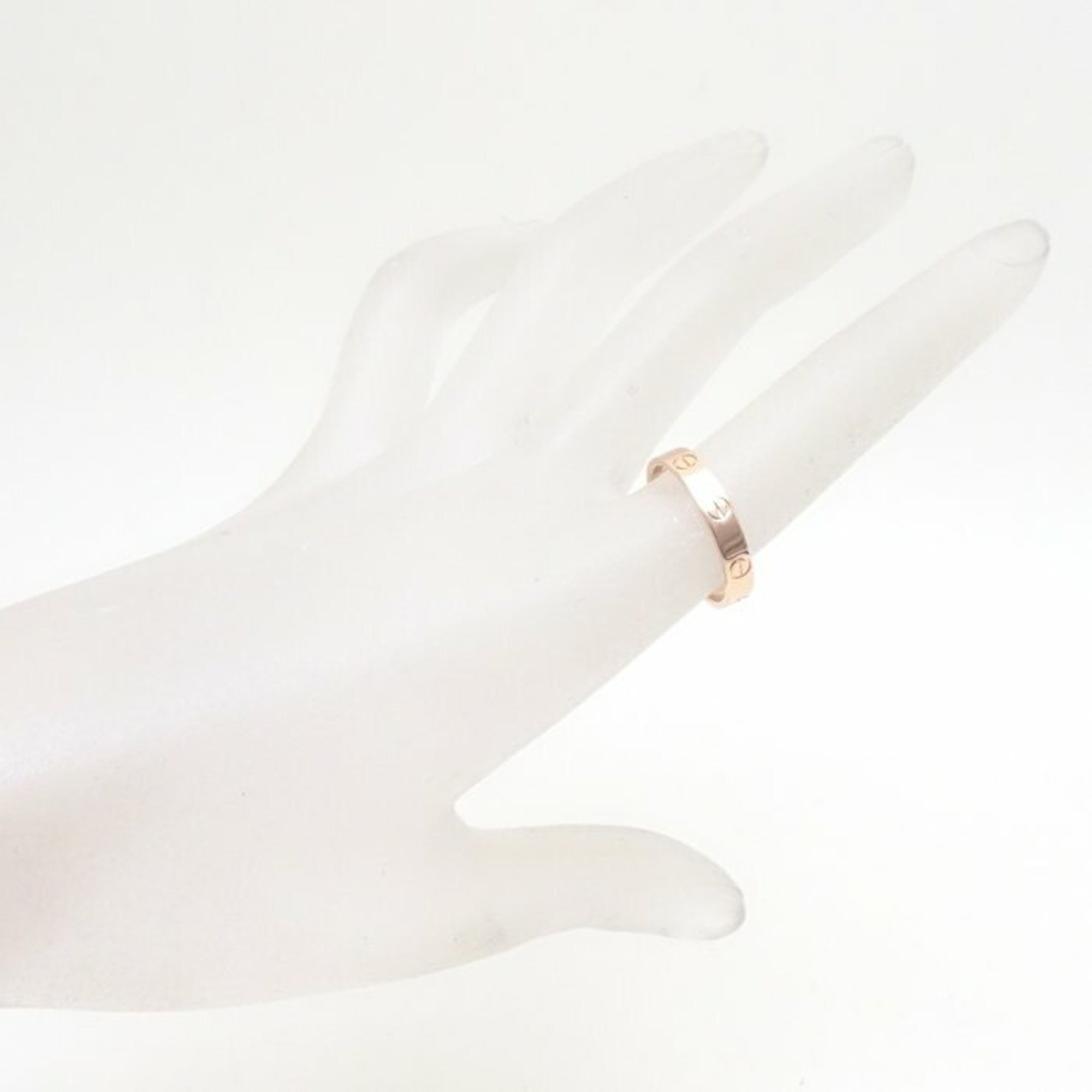 CARTIER Cartier Love Ring #55 Wedding B4085200 K18PG Pink Gold 292566