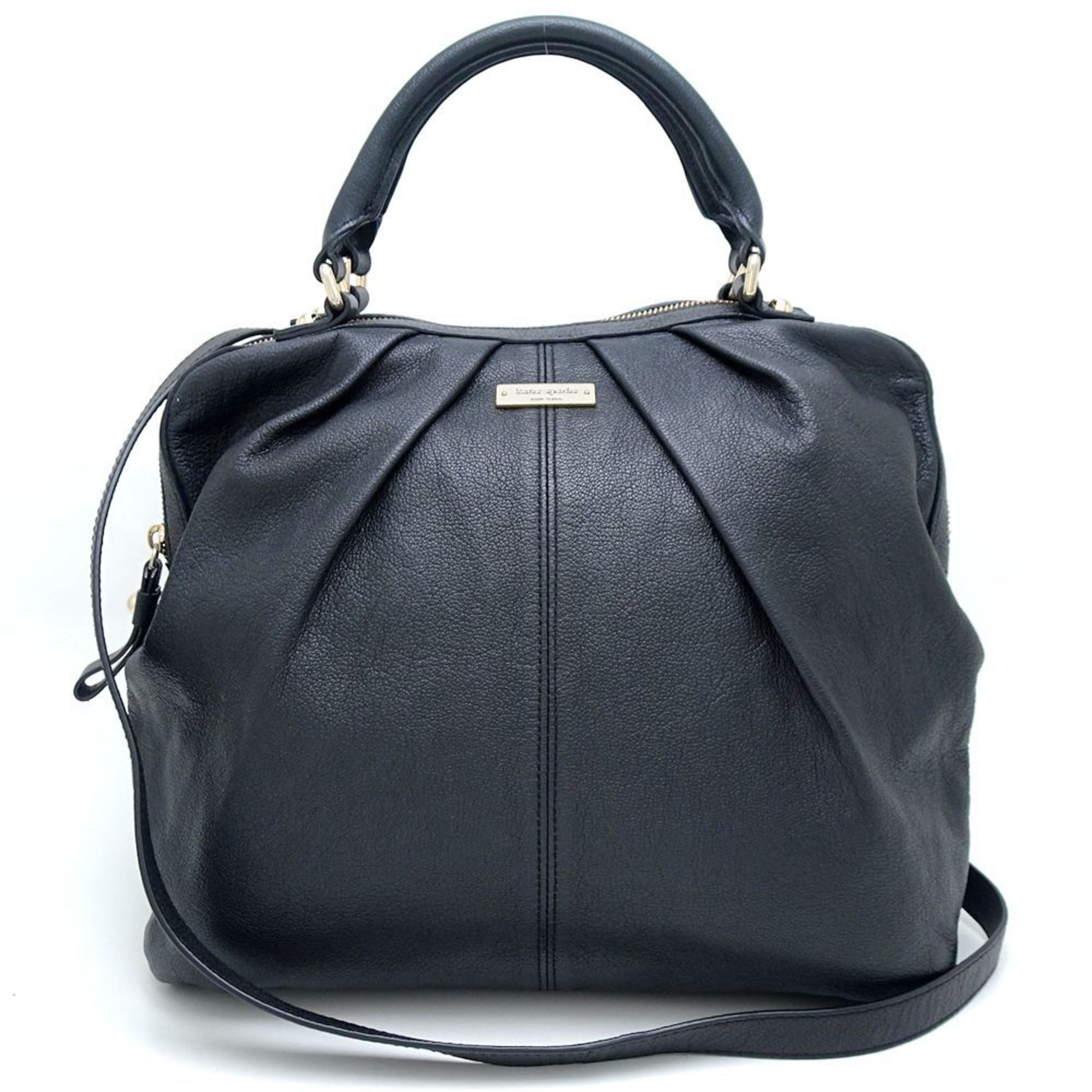 Kate Spade 2-Way Bag Leather Black 351663