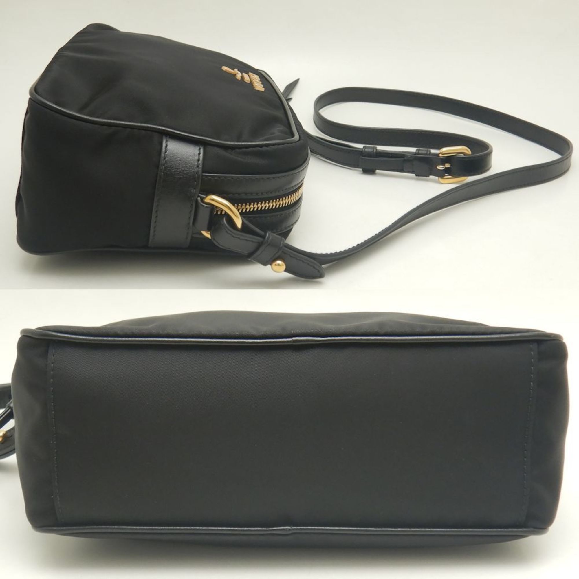 PRADA 1BH089 Shoulder Bag Tessuto Nylon NERO 252154