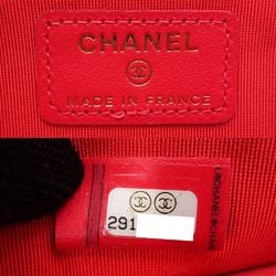 CHANEL Chanel Phone Case AP0990 Pochette Matelasse Caviar Skin Red 351706