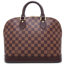 LOUIS VUITTON Louis Vuitton Damier Alma N51131 Handbag Ebene 351681