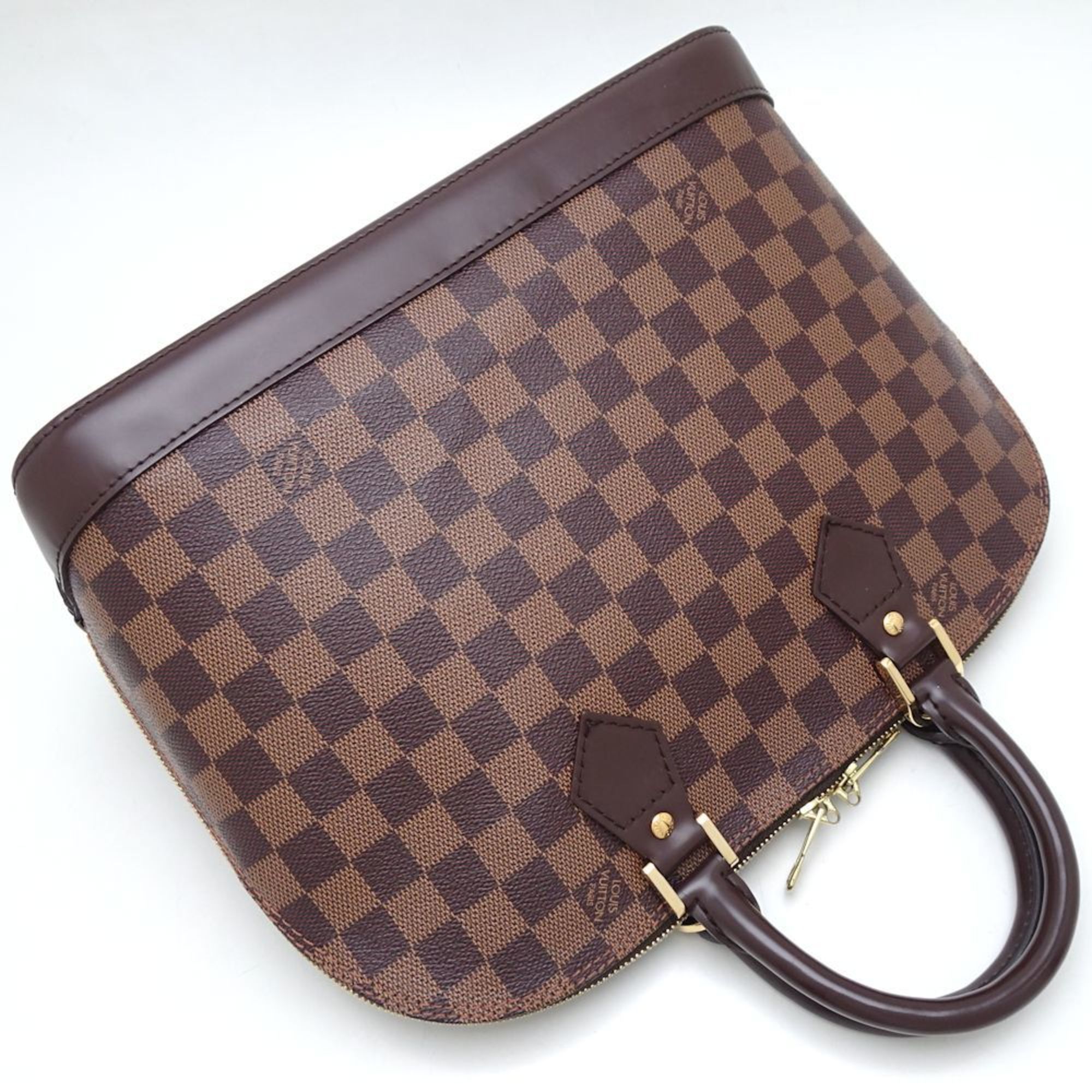 LOUIS VUITTON Louis Vuitton Damier Alma N51131 Handbag Ebene 351681