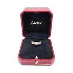 CARTIER Cartier Love Ring #56 LOVE B4084700 K18WG White Gold 292563