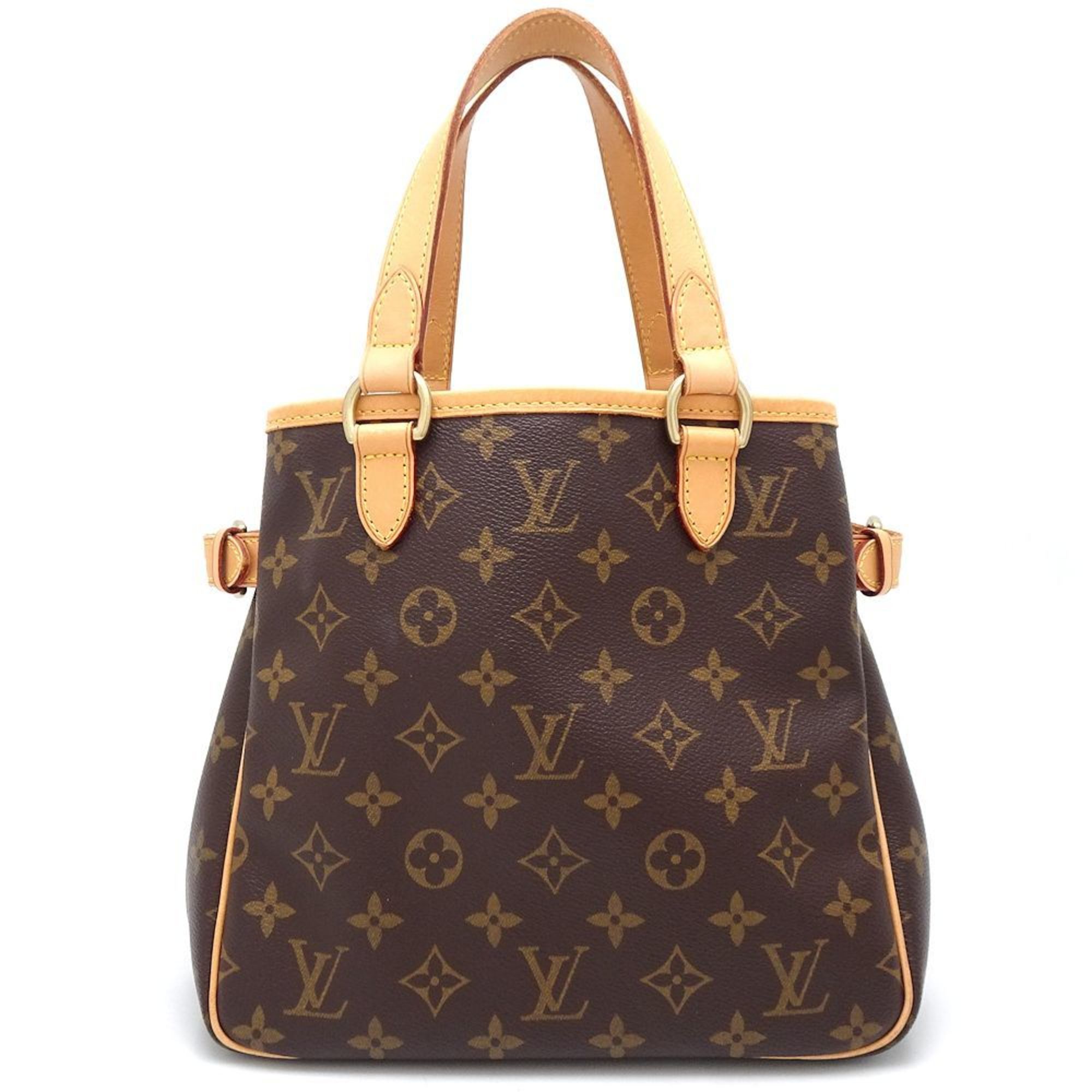 LOUIS VUITTON Louis Vuitton Monogram Batignolles M51156 Handbag Brown 351656