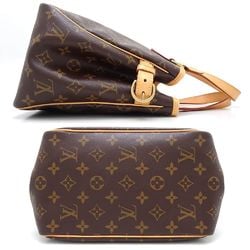 LOUIS VUITTON Louis Vuitton Monogram Batignolles M51156 Handbag Brown 351656