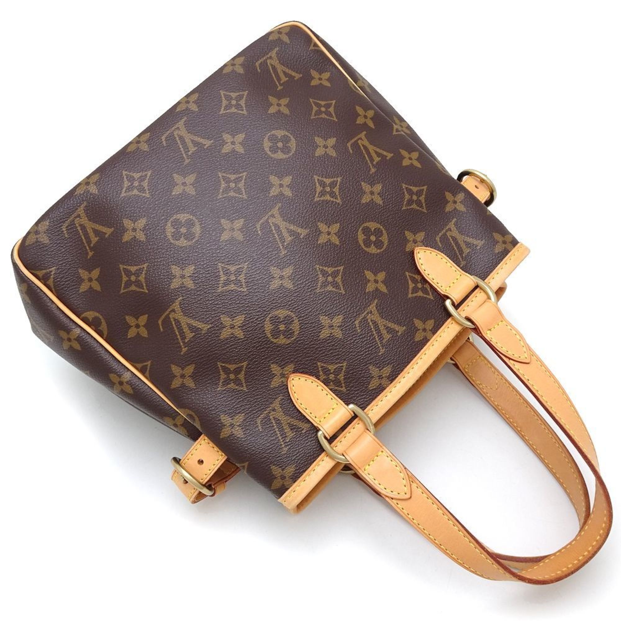 LOUIS VUITTON Louis Vuitton Monogram Batignolles M51156 Handbag Brown 351656