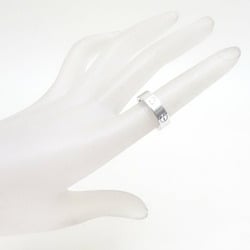 CARTIER Cartier Love Ring Half Diamond 3P #48 LOVE B4032500 K18WG White Gold 292565