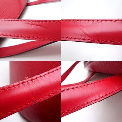 LOUIS VUITTON Louis Vuitton Epi Saint Jacques Poigner Long M52337 Shoulder Bag Castilian Red 351673