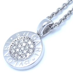 BVLGARI Necklace Diamond K18WG White Gold 292579