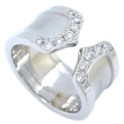 CARTIER C2 Ring Diamond #49 K18WG White Gold 292478