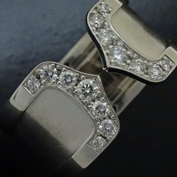 CARTIER C2 Ring Diamond #49 K18WG White Gold 292478