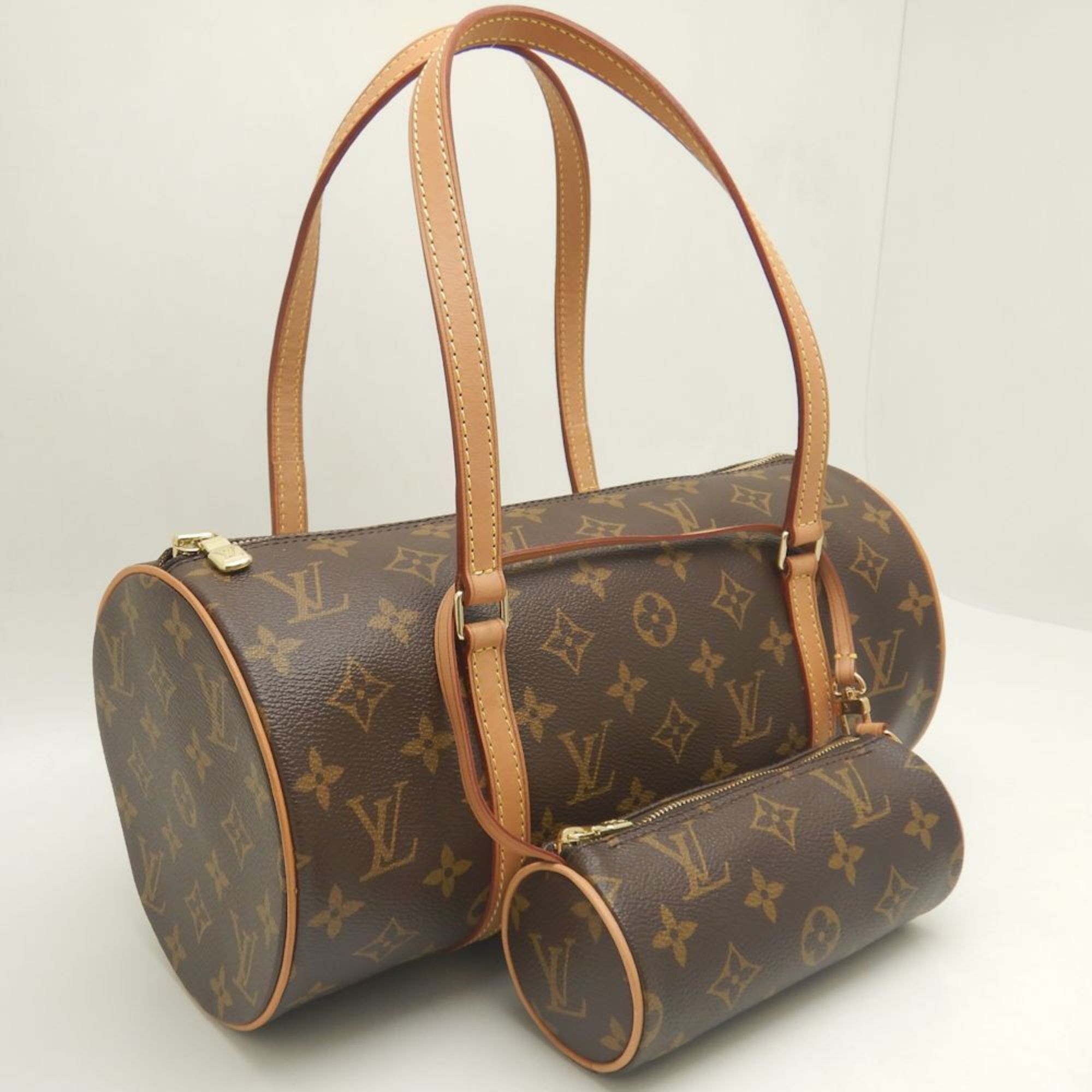 LOUIS VUITTON Louis Vuitton Monogram Papillon 30 M51365 Handbag Brown 252143