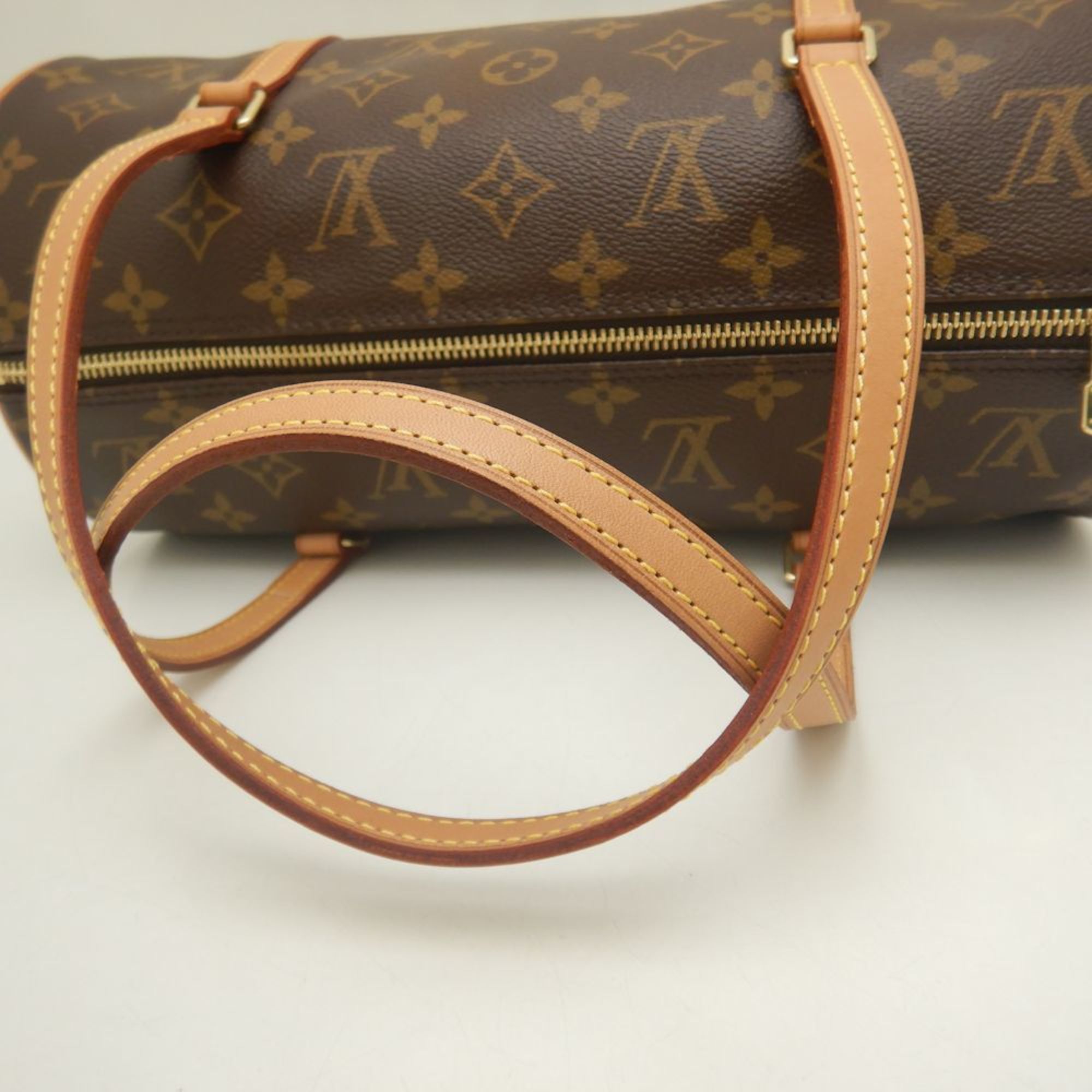 LOUIS VUITTON Louis Vuitton Monogram Papillon 30 M51365 Handbag Brown 252143