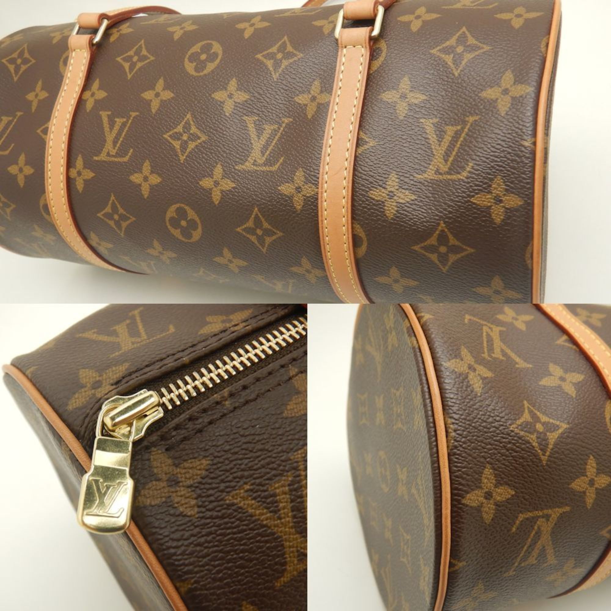 LOUIS VUITTON Louis Vuitton Monogram Papillon 30 M51365 Handbag Brown 252143