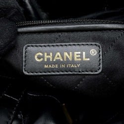 Chanel Backpack 22 Shiny Calf Leather AS3859 CHANEL Bag Black