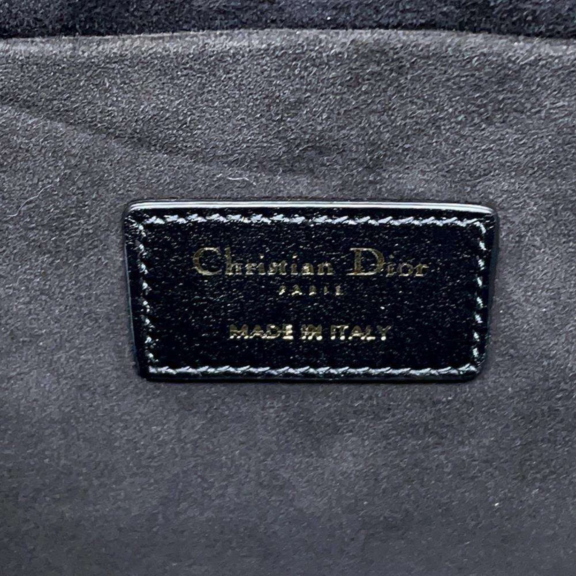 Christian Dior Tote Bag Essential Archi Cannage Medium M8721OZVJ Black