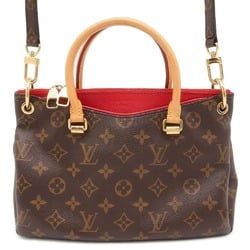 Louis Vuitton Handbag Monogram Pallas BB M41241 LOUIS VUITTON 2way Shoulder Bag Red