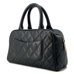 Chanel handbag, matelasse, coco mark, caviar skin, A20996, CHANEL bag, Boston, black