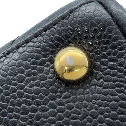 Chanel handbag, matelasse, coco mark, caviar skin, A20996, CHANEL bag, Boston, black