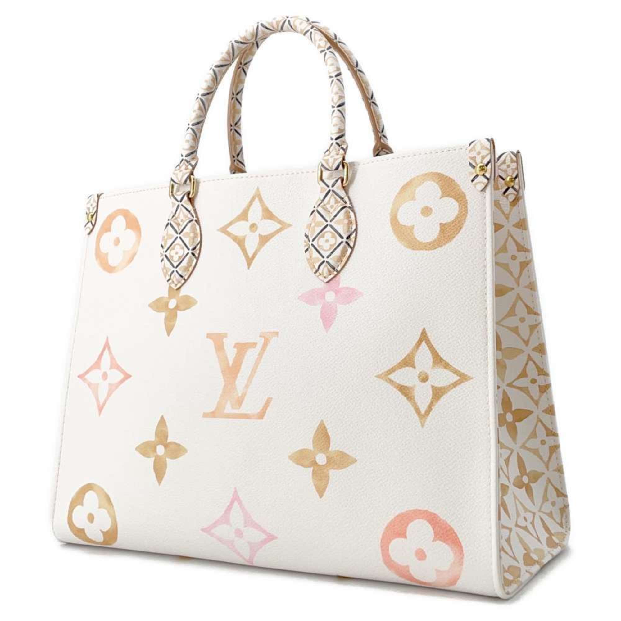 Louis Vuitton Tote Bag Monogram LV By the Pool On Go MM M22975 2way Shoulder White