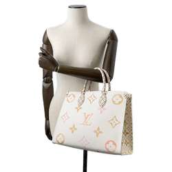 Louis Vuitton Tote Bag Monogram LV By the Pool On Go MM M22975 2way Shoulder White