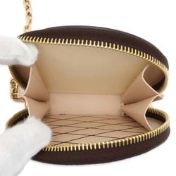 Louis Vuitton Wallet/Coin Case Monogram Catgram Micro Boite Chapeau M63886 LOUIS VITTON Coin Purse Chain Cat