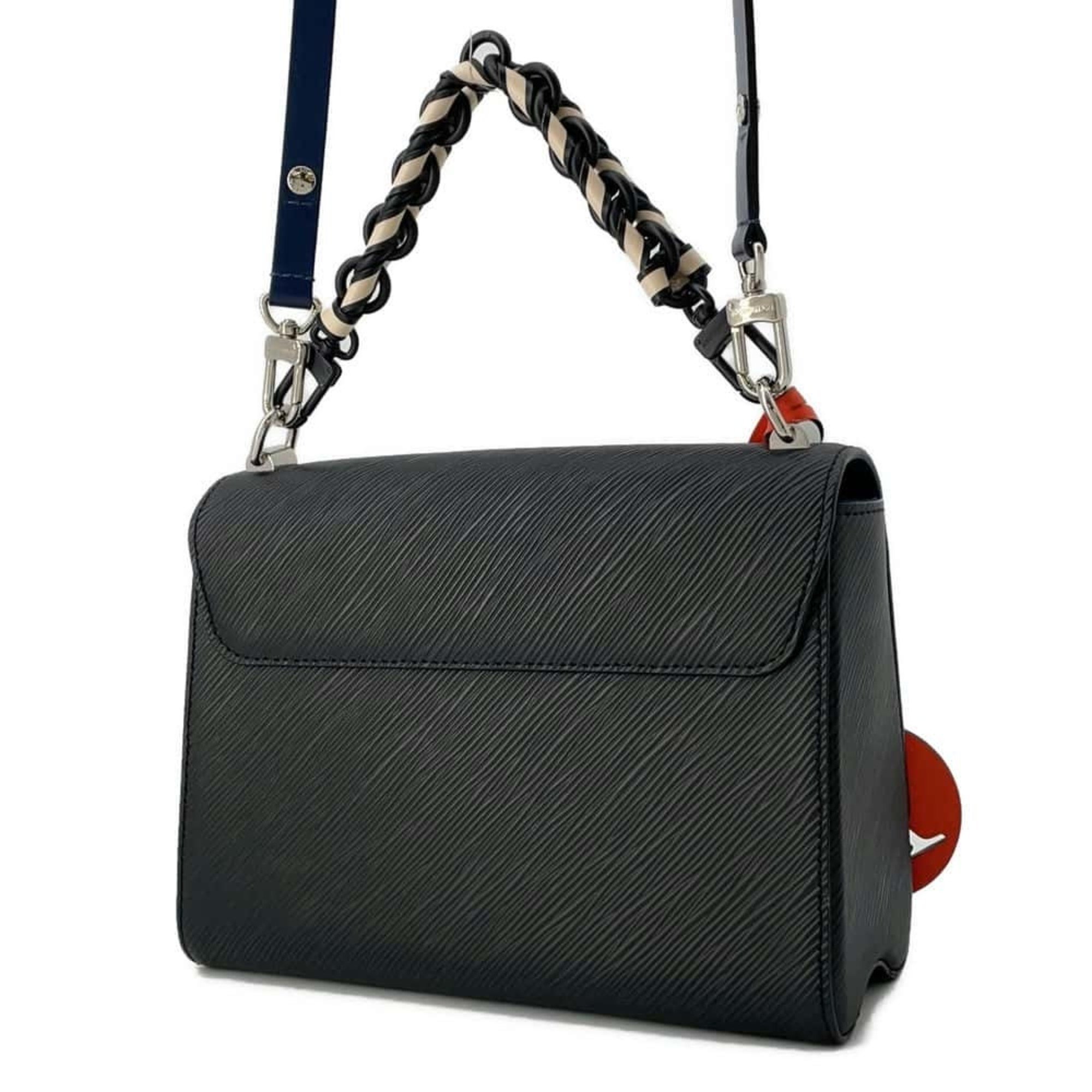 Louis Vuitton Handbag Epi Twist MM M53921 LOUIS VUITTON 2way Shoulder Bag Black