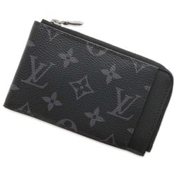 Louis Vuitton Bi-fold Wallet Monogram Eclipse Taiga Hybrid M81568 Black