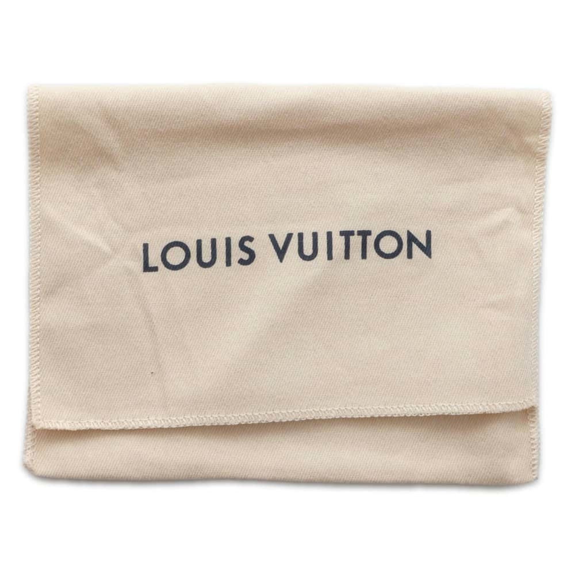 Louis Vuitton Bi-fold Wallet Monogram Eclipse Taiga Hybrid M81568 Black