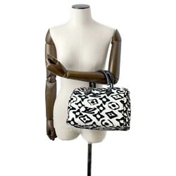 Louis Vuitton Handbag Monogram Urs Fischer Collaboration Speedy Bandouliere 25 M45563 2way Black White