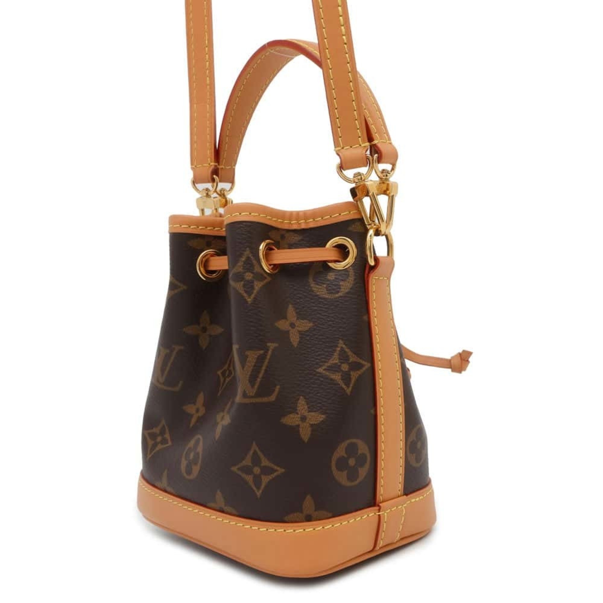 Louis Vuitton Handbag Monogram Nano Noe M81266 LOUIS VUITTON 2way Shoulder Bag