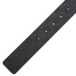 Louis Vuitton Belt Damier Infini Print 40MM Reversible Size 85 M9150U Black