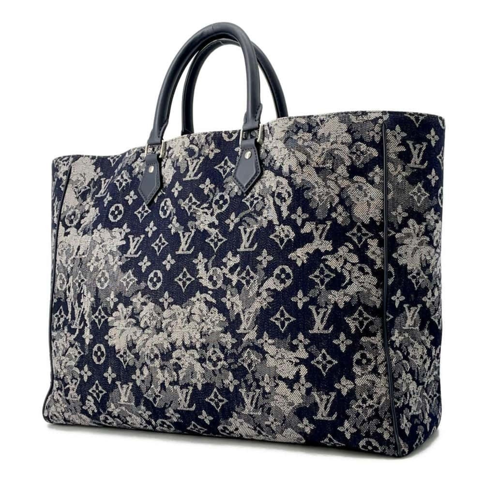 Louis Vuitton Tote Bag Monogram Tapestry Grand Sac M57284 LOUIS VUITTON Handbag