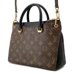 Louis Vuitton Handbag Monogram Pallas BB M42960 LOUIS VUITTON 2way Shoulder Bag Black