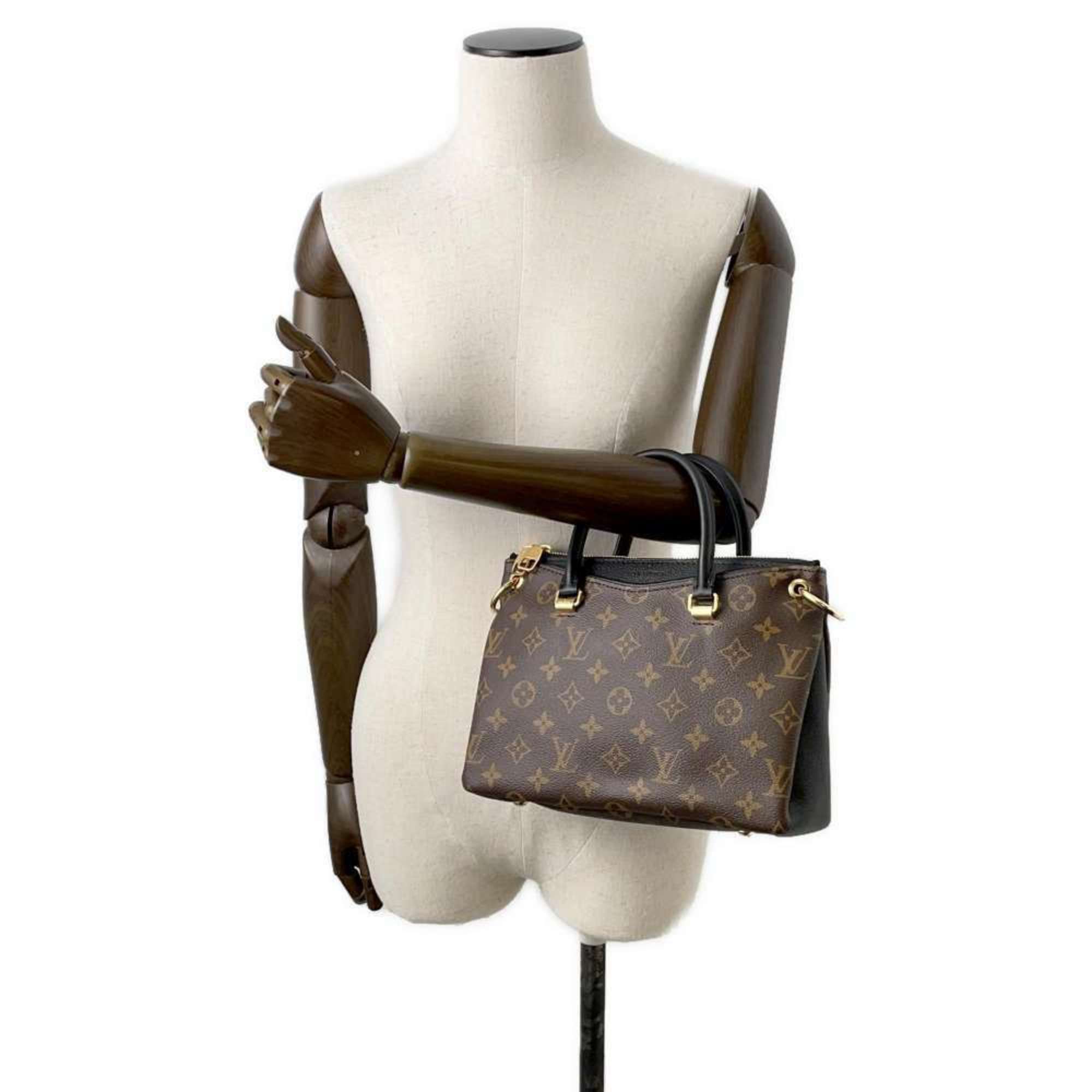 Louis Vuitton Handbag Monogram Pallas BB M42960 LOUIS VUITTON 2way Shoulder Bag Black