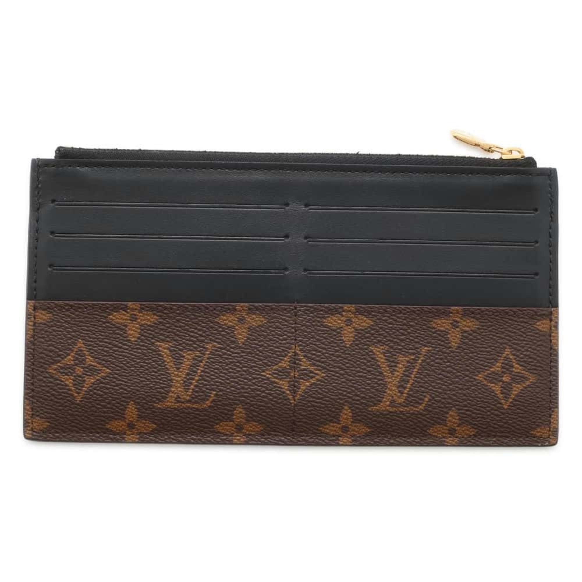 Louis Vuitton Business Card Holder/Card Case Monogram Purse M80348 M80390 Wallet Pass Black