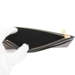 Louis Vuitton Business Card Holder/Card Case Monogram Purse M80348 M80390 Wallet Pass Black