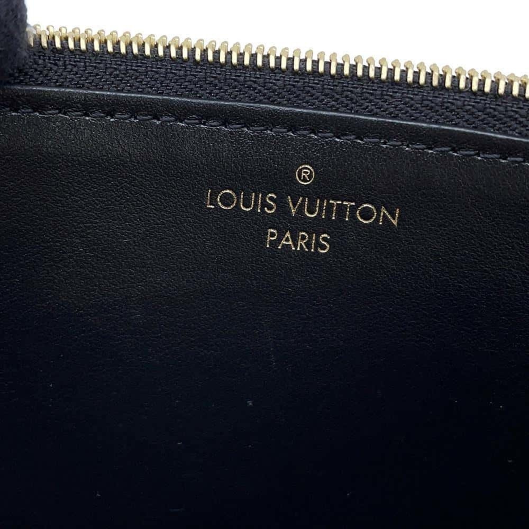 Louis Vuitton Business Card Holder/Card Case Monogram Purse M80348 M80390 Wallet Pass Black