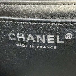 Chanel Chain Shoulder Bag Matelasse Coco Mark Lambskin A69900 CHANEL Flap Black