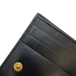 Bottega Veneta Bi-fold Wallet Intrecciato Leather 706010 BOTTEGA VENETA Black