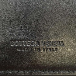 Bottega Veneta Bi-fold Wallet Intrecciato Leather 706010 BOTTEGA VENETA Black