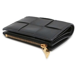 Bottega Veneta Bi-fold Wallet Intrecciato Leather 706010 BOTTEGA VENETA Black