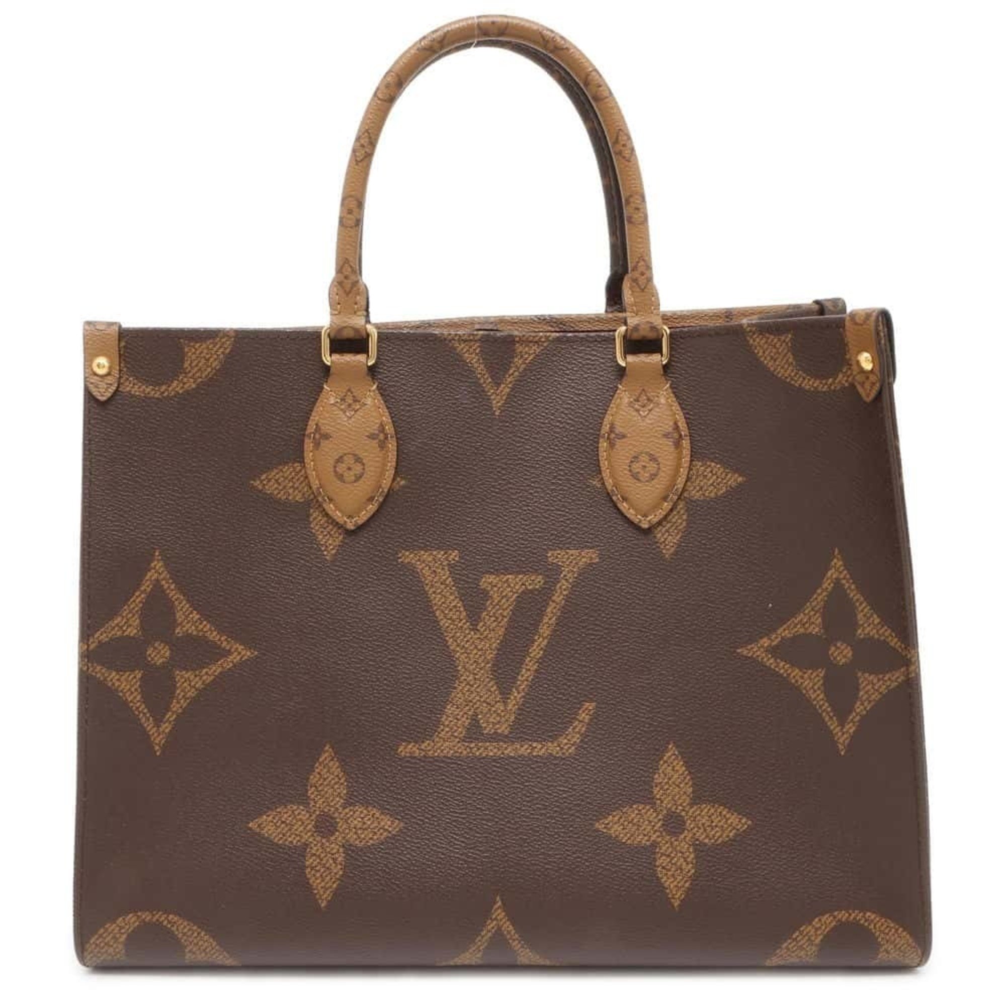 Louis Vuitton Tote Bag Monogram Reverse Giant On-the-Go MM M45321 2way