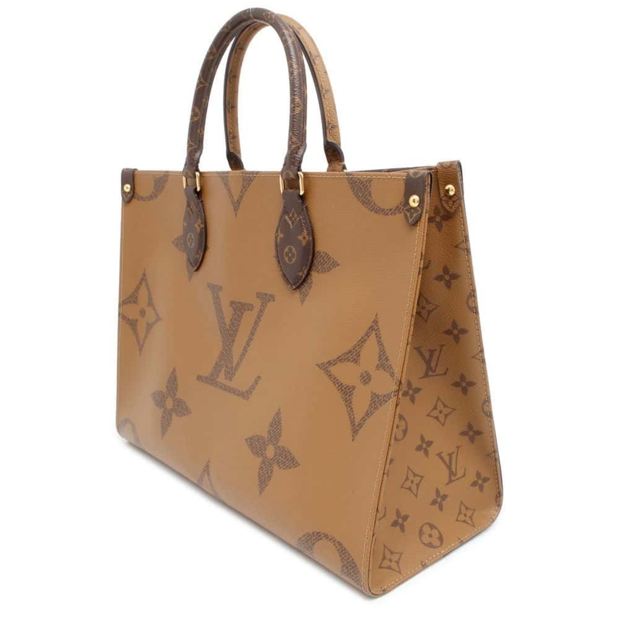 Louis Vuitton Tote Bag Monogram Reverse Giant On-the-Go MM M45321 2way