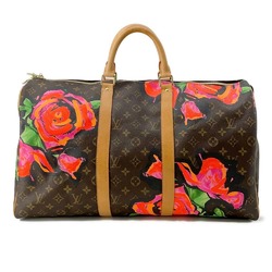 Louis Vuitton Boston Bag Monogram Rose Keepall 50 M48605