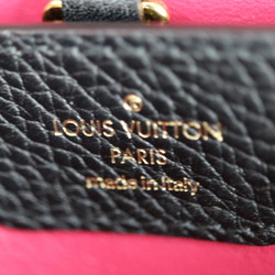 LOUIS VUITTON Louis Vuitton Capucines BB Handbag M94755 Taurillon Leather Black Shoulder Bag