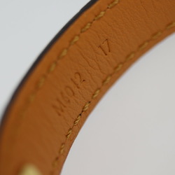 LOUIS VUITTON Louis Vuitton Bracelet Essential V M6042F Monogram Canvas Leather Brown